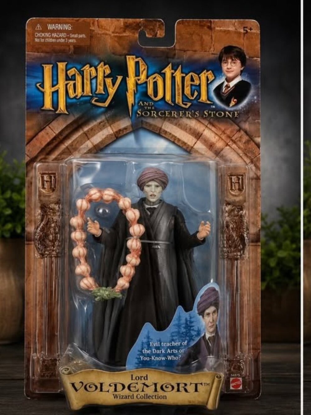 Harry Potter Lord Voldemort Wizard Collection Figure – Mattel 2001 – Sealed